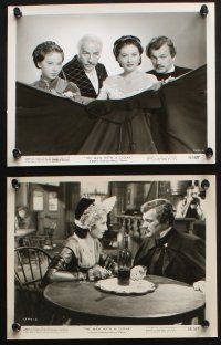 1x315 MAN WITH A CLOAK 14 8x10 stills '51 gorgeous Barbara Stanwyck, Joseph Cotten & Leslie Caron!