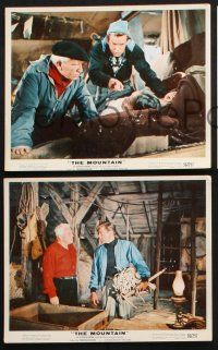 1x089 MOUNTAIN 3 color 8x10 stills '56 mountain climbers Spencer Tracy and Robert Wagner!