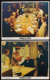 1x032 MURDER BY DEATH 8 8x10 mini LCs '76 David Niven, Maggie Smith, Peter Falk, Peter Sellers!