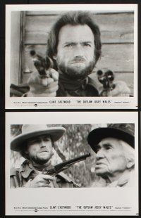 1x126 OUTLAW JOSEY WALES 28 8x10 stills '76 Clint Eastwood, Sondra Locke, Chief Dan George!