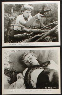 1x231 OUTLAW SAFARI 17 8x10 stills '57 cool images of African wildlife, White Huntress!
