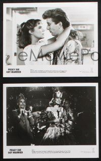 1x951 PEGGY SUE GOT MARRIED 3 8x10 stills '86 Kathleen Turner & Nicholas Cage embrace!