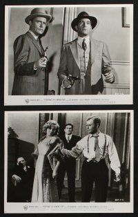1x257 PORTRAIT OF A MOBSTER 16 8x10 stills '61 Vic Morrow as gangster Dutch Schultz, Leslie Parrish