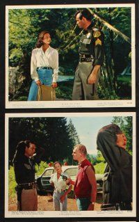 1x037 RING OF FIRE 8 color 8x10 stills '61 cool images of cop David Janssen & Joyce Taylor!