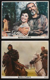 1x038 ROBIN & MARIAN 8 8x10 mini LCs '76 great images of Sean Connery & Audrey Hepburn!
