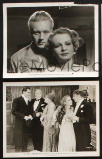 1x955 SARI MARITZA 3 8x10 stills '30s with Gene Raymond, Roland Young, cool image w/ puzzle!