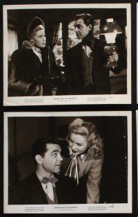 1x409 SEVEN KEYS TO BALDPATE 12 8x10 stills '47 Jacqueline White, from novel by Earl Derr Biggers!