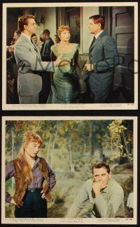 1x090 SHEEPMAN 3 color 8x10 stills '58 cowboy Glenn Ford, Shirley MacLaine, Mickey Shaughnessy!