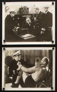 1x767 SOS COAST GUARD 6 8x10 stills '42 Ralph Byrd, with cool Navy fighting images!