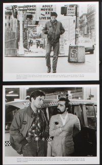 1x649 TAXI DRIVER 8 8x10 stills '76 Scorsese candid, De Niro, Shepherd, Keitel, Foster, Boyle!