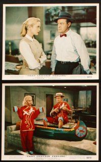 1x005 THAT CERTAIN FEELING 12 color 8x10 stills '56 Bob Hope, Eva Marie Saint, George Sanders!
