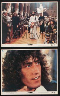 1x092 TOMMY 3 8x10 mini LCs '75 The Who, Roger Daltrey, sexy Ann-Margret, Elton John, rock & roll!