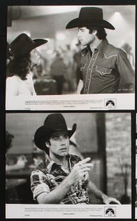 1x526 URBAN COWBOY 10 8x10 stills '80 John Travolta in cowboy hat, Debra Winger, Scott Glenn