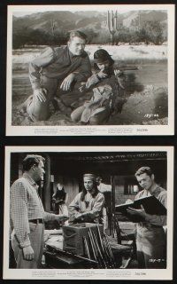 1x299 WALK THE PROUD LAND 15 8x10 stills '56 cool images of Audie Murphy & Native Americans!