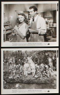1x720 WHERE DO WE GO FROM HERE 7 8x10 stills '45 Fred MacMurray, Joan Leslie & June Haver!