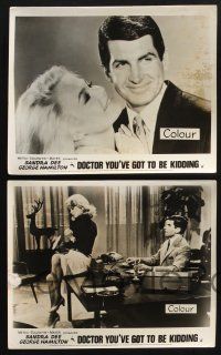 1x854 DOCTOR YOU'VE GOT TO BE KIDDING 4 English FOH LCs '67 sexy Sandra Dee, George Hamilton!