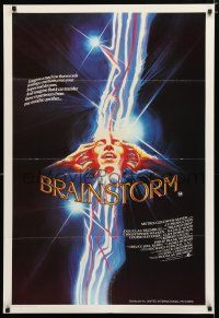 1y478 BRAINSTORM Aust 1sh '83 the door to the mind is open, the ultimate experience!