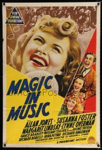 1y668 THERE'S MAGIC IN MUSIC Aust 1sh '41 Grace Bradley, Susanna Foster, Allan Jones!
