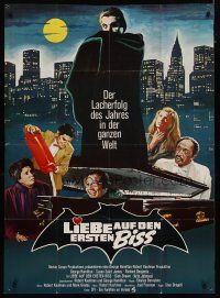 1y208 LOVE AT FIRST BITE German 33x47 '79 AIP, art of vampire image of George Hamilton as Dracula!
