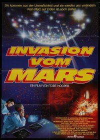 1y361 INVADERS FROM MARS German '86 Tobe Hooper, there's no place on Earth to hide!