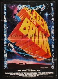 1y375 LIFE OF BRIAN German '80 Monty Python, he's not the Messiah, he's just a naughty boy!