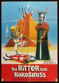 1y394 MONTY PYTHON & THE HOLY GRAIL German '76 Chapman, John Cleese, Terry Gilliam classic!