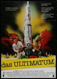 1y441 TWILIGHT'S LAST GLEAMING German '77 Robert Aldrich, different art of nuclear missile!
