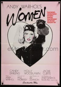1y451 WOMEN IN REVOLT German '73 Andy Warhol, Candy Darling, transvestite drag queens!