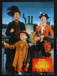 1y234 MARY POPPINS set of 8 German LCs R90s Julie Andrews & Dick Van Dyke in Disney musical classic
