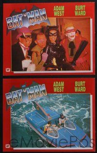 1y008 BATMAN set of 5 Colombian LCs '66 Adam West, Burt Ward, sexy Lee Meriwether, Romero!