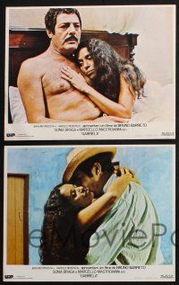 1y003 GABRIELA set of 8 Panamanian LCs '83 sexy Sonia Braga, Marcello Mastroianni, Brazilian sex!