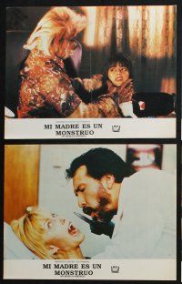1y018 MY MOM'S A WEREWOLF set of 6 South American LCs '89 werewolf comedy, wacky horror images!