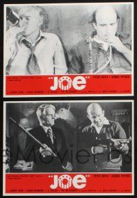 1y037 JOE set of 8 Spanish LCs '70 Peter Boyle, young Susan Sarandon in her first movie!