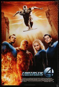 1z019 4: RISE OF THE SILVER SURFER style A int'l DS 1sh '07 Jessica Alba, Michael Chiklis, Evans!
