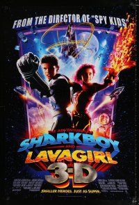 1z033 ADVENTURES OF SHARKBOY & LAVAGIRL DS 1sh '05 Taylor Lautner, David Arquette!
