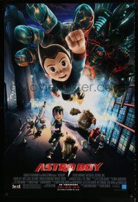 1z069 ASTRO BOY advance 1sh '09 Freddie Highmore, Kristen Bell, animated sci-fi robot superhero!