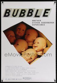 1z156 BUBBLE DS 1sh '05 Steven Soderbergh, creepy image of doll heads!