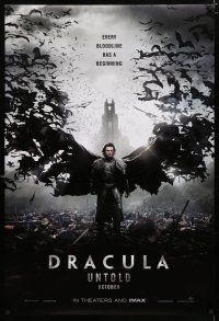 1z244 DRACULA UNTOLD teaser DS 1sh '14 every bloodline has a beginning, vampires!