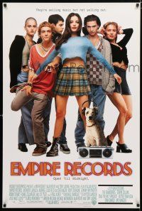 1z260 EMPIRE RECORDS DS 1sh '95 Liv Tyler, Anthony LaPaglia, Renee Zellweger, Ethan Embry!