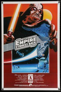 1z262 EMPIRE STRIKES BACK Kilian 1sh R90 George Lucas sci-fi classic, cool artwork by Noble!
