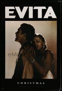 1z270 EVITA teaser DS 1sh '96 Madonna as Eva Peron, Antonio Banderas, Alan Parker, Oliver Stone