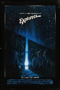 1z272 EXPLORERS int'l 1sh '85 directed by Joe Dante, the adventure begins in your own back yard!