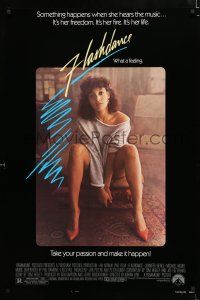 1z289 FLASHDANCE 1sh '83 sexy dancer Jennifer Beals, take your passion and make it happen!