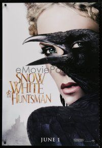 1z702 SNOW WHITE & THE HUNTSMAN teaser 1sh '12 cool image of sexy Charlize Theron!