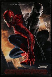 1z724 SPIDER-MAN 3 textured style 1sh '07 Sam Raimi, Tobey Maguire, the battle within!