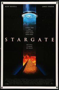 1z753 STARGATE DS 1sh '94 Kurt Russell, James Spader, a million light years from home!