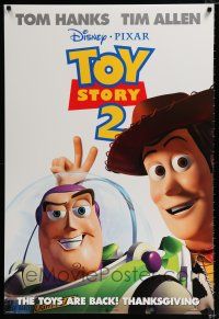 1z794 TOY STORY 2 advance DS 1sh '99 Woody, Buzz Lightyear, Disney and Pixar animated sequel!