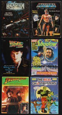 2a006 LOT OF 9 MAGAZINES '80s-90s LucasFilm Fan Club, Real Ghostbusters, MAD & much more!