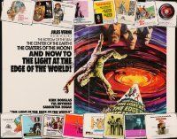 2a027 LOT OF 17 FOLDED HALF-SHEETS '60s-70s great images from a variety of different movies!