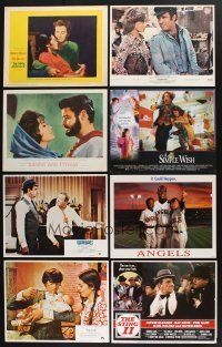 2a050 LOT OF 264 LOBBY CARDS '61 - '98 multiple scene cards from 33 different movies!